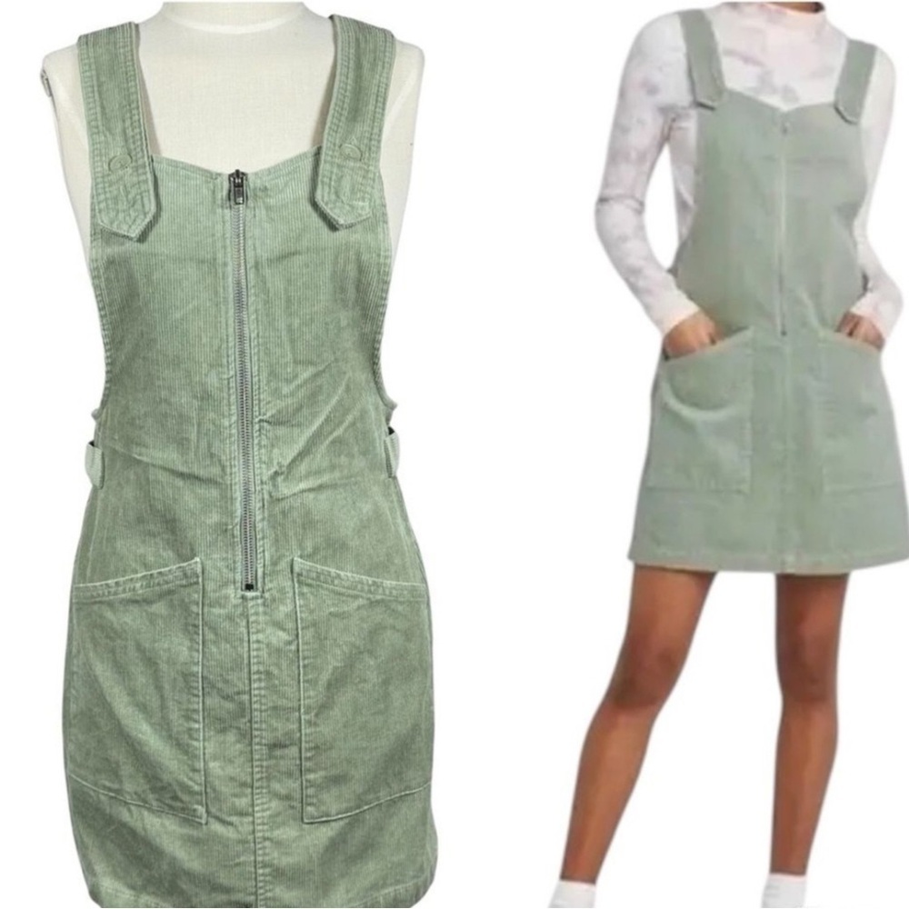 Wild Fable olive Green Mini Dress Vibrant and Playful